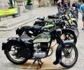 Exposition Vieilles Motos Place de la Collégiale