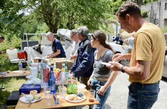 Sortie du club à Thiezac