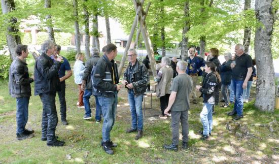 Sortie du club à Thiezac