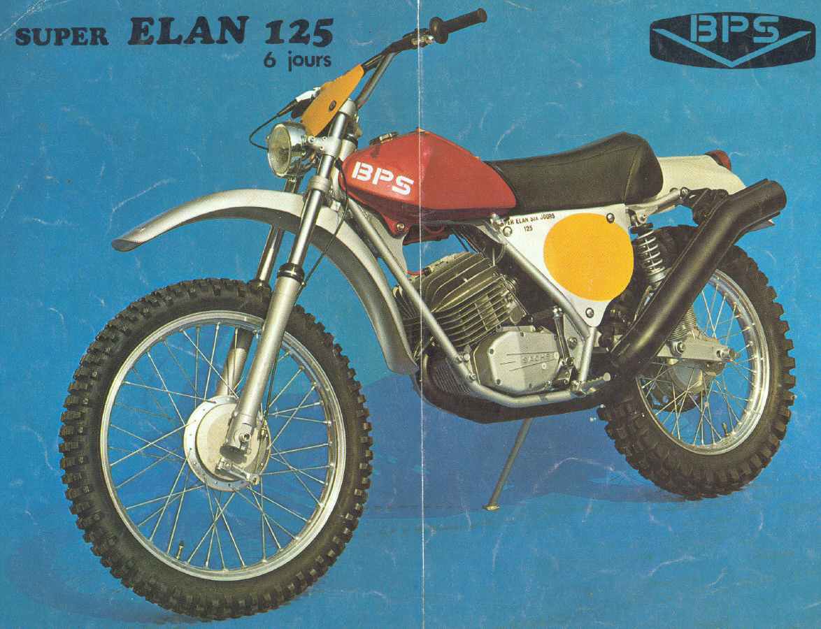MOTO JOURNAL N° 166 BPS Elan 1974, Bon état, Sans Poster