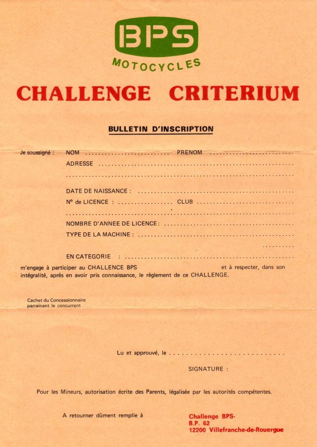 Challenge criterium 1975 3